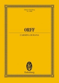 Orff: Carmina Burana (Study Score) published by Eulenburg